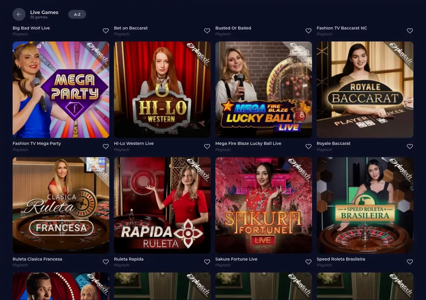 Игровой интерфейс онлайн казино Дрексел